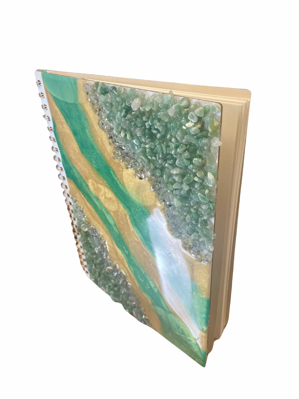 Green Aventurine Manifestation Journal (9x12)