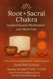 October- Guided Sound Meditations Sunday Series