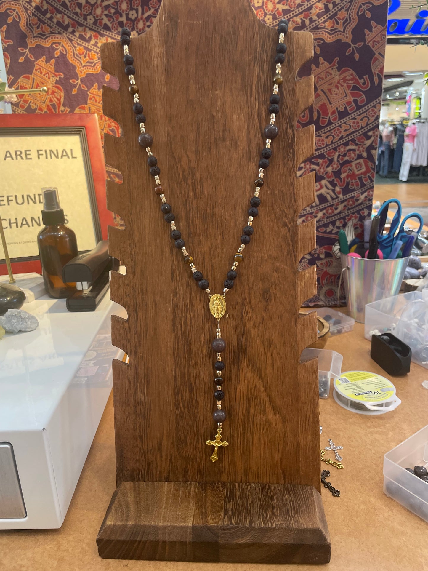 Rosary with Tiger’s Eye