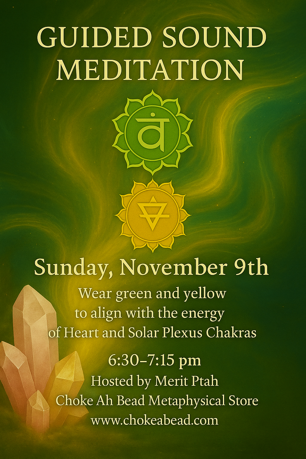 Vibrations of Gratitude: November Sound Bath Series