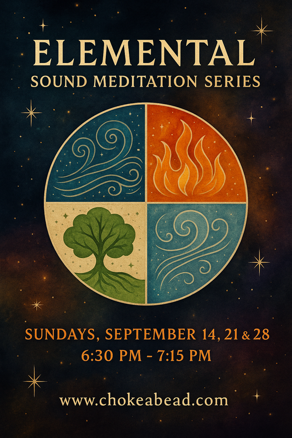 🌿✨ Sunday’s Elemental Sound Meditation Series ✨🔥💨🌍