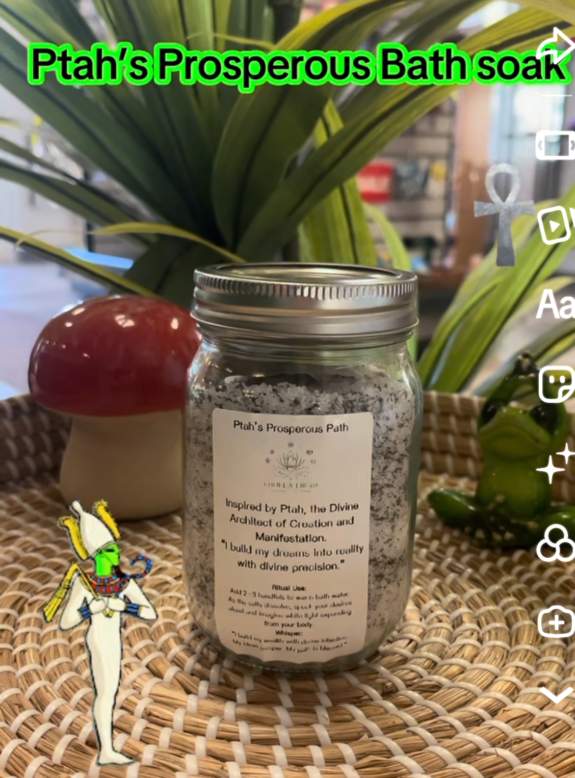 Ptahs Prosperous Pathways Bath Soak (Abundance)