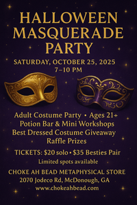 🎭 Halloween Masquerade/ Costume Party