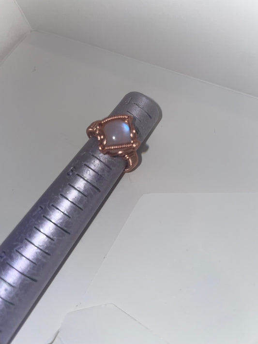 Moonstone elegant ring