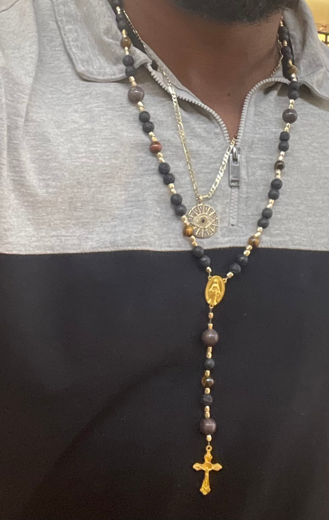 Rosary with Tiger’s Eye