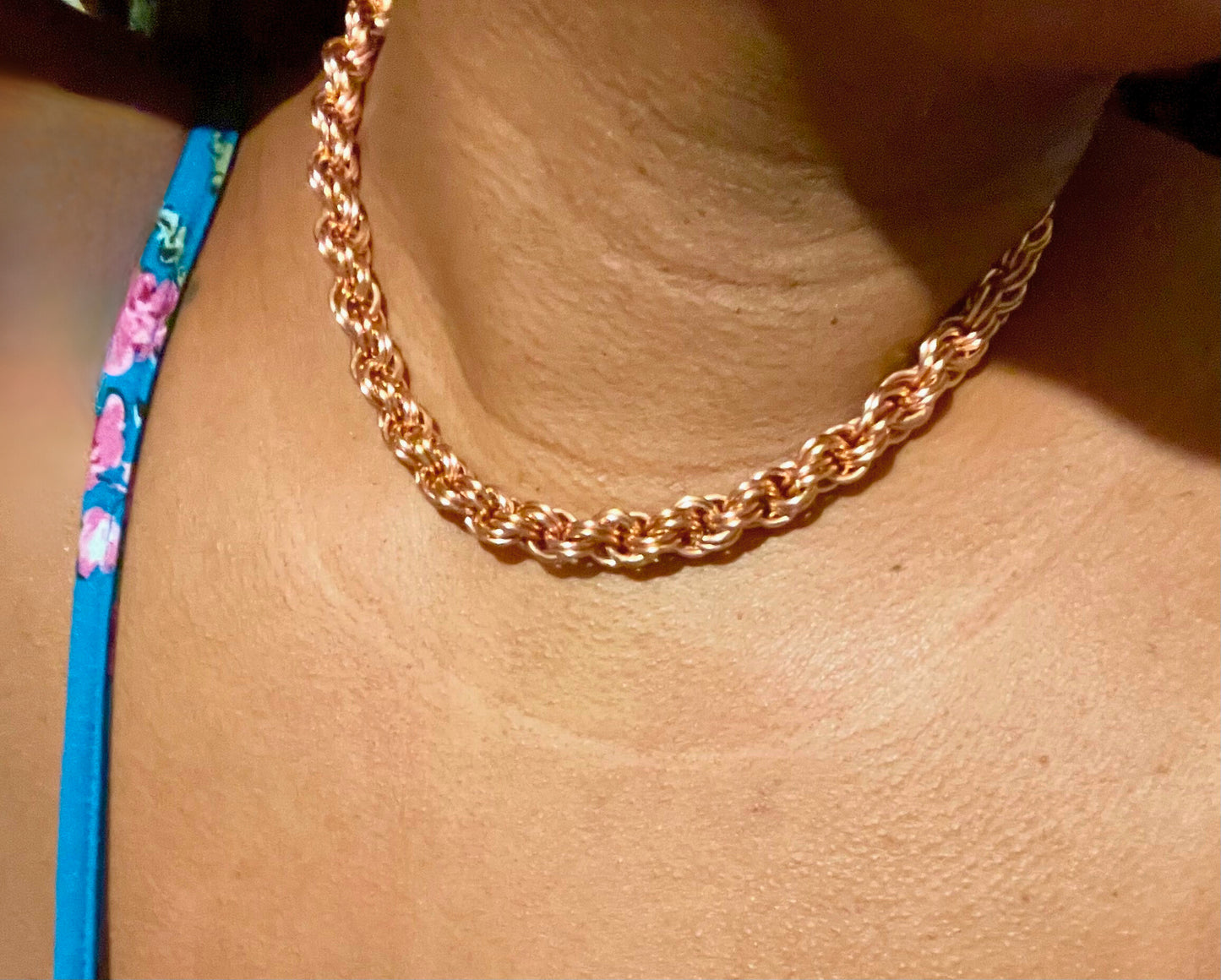 Copper Chain Necklace