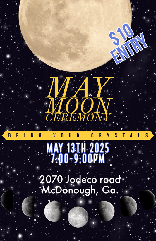 May Full Moon Ceremony – Cleanse, Charge & Manifest